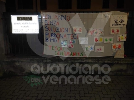 SAVONERA - Scuola in dad, continua la protesta: «Non spegnete mai il sorriso dei bambini»