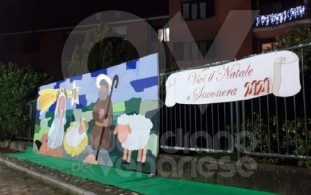 SAVONERA - Il Natale al tempo del Covid: un concorso di presepi e il patchwork della Natività