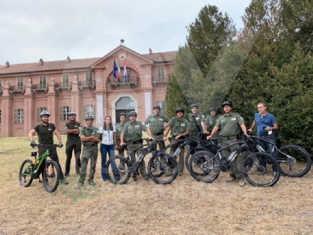 PARCO LA MANDRIA - Sei bici elettriche acquistate per gli spostamenti di guardiaparco e dipendenti