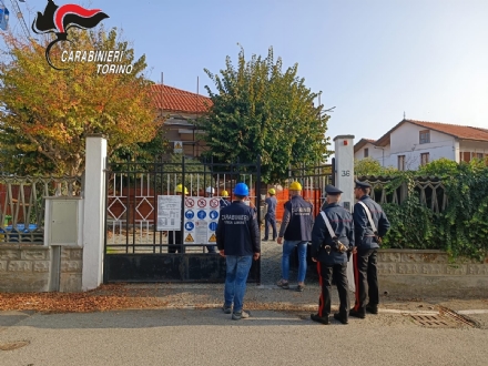 VENARIA-RIVOLI - Sicurezza e lavoro nero: sospese 3 attività e un cantiere. Multe per 50mila euro