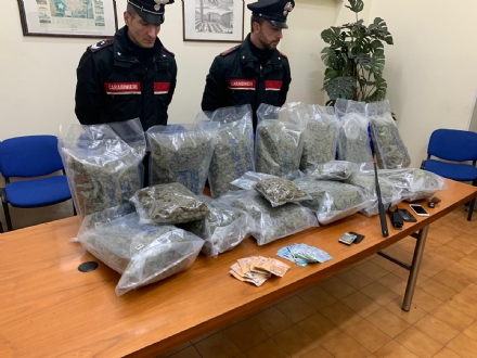 MAPPANO - 16 kg di droga fra auto e casa: 28enne mappanese arrestato