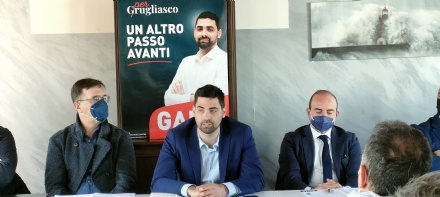GRUGLIASCO ELEZIONI AMMINISTRATIVE 2022 - Emanuele Gaito candidato sindaco del centrosinistra