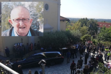GIVOLETTO - Un rombo di motori per l'ultimo saluto ad Andrea Mandrini