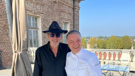 VENARIA - Il famoso regista Tim Burton al «Dolce Stil Novo». Chef Russo: «Un...Mercoledì unico»
