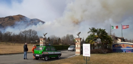 VAL DELLA TORRE - Incendio boschivo in Borgata Buffa: il piromane è tornato in azione?