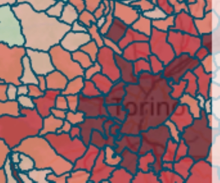 MAPPA CORONAVIRUS - Venaria 500, Collegno e Rivoli sopra i 700. Diminuiti in otto Comuni
