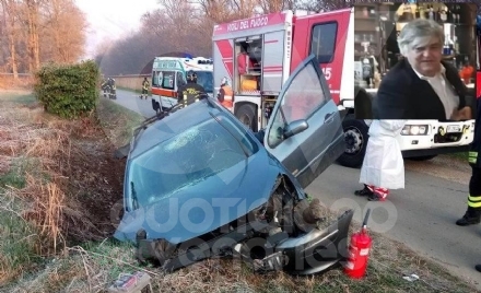 DRUENTO-LA CASSA - Perde il controllo dell'auto a causa di un malore: è morto Antonio Bussone