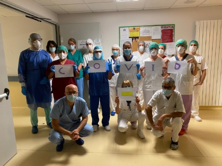 RIVOLI - Coronavirus, diminuiscono i pazienti ricoverati, compresi quelli in terapia intensiva