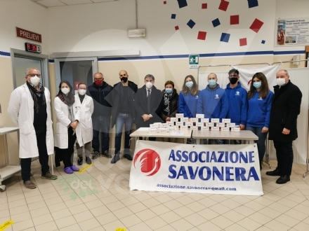 RIVOLI-VENARIA-COLLEGNO-DRUENTO - L'Associazione Savonera consegna 35 saturimetri all'ospedale