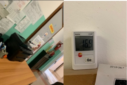 VENARIA - Alla scuola materna Boccaccio si gela: il termometro si ferma a meno di 17 gradi