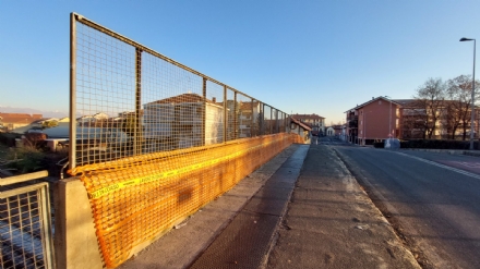 VENARIA - Partiti ad Altessano i lavori di rimessa a nuovo del cavalcavia di via Tripoli - FOTO