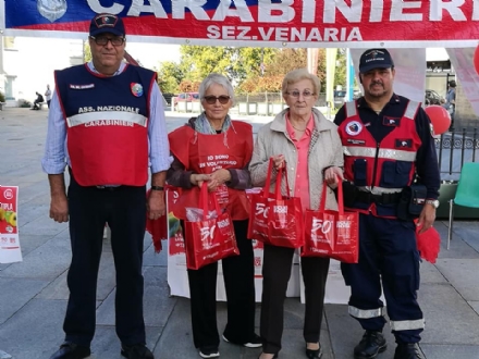 VENARIA - L'Associazione Nazionale Carabinieri in prima fila contro la sclerosi multipla
