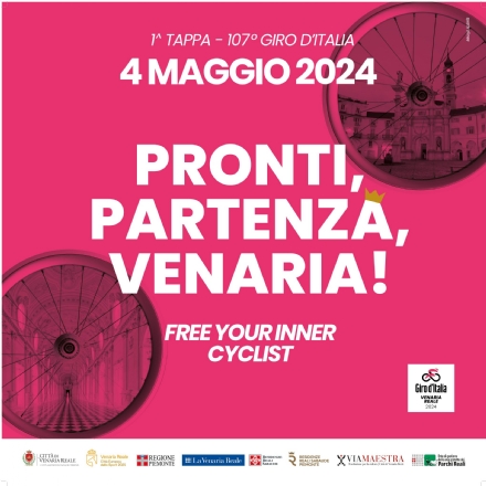 GIRO D'ITALIA A VENARIA - Il percorso e le strade chiuse sabato 4 maggio