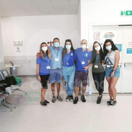 SAVONERA-VENARIA - L'ambulatorio pediatrico dipinto dai volontari dell'Associazione Savonera - FOTO