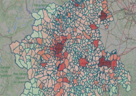 MAPPA CORONAVIRUS - Aumentano i positivi a Venaria, Alpignano, Collegno, Pianezza, Rivoli