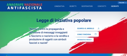 VENARIA - Polemiche per il «no» all'ingresso nell'Anagrafe Antifascista