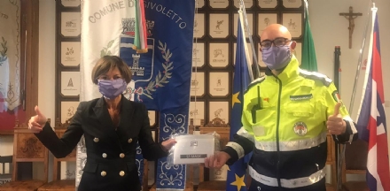 GIVOLETTO - Da domani parte la distribuzione della mascherine donate dall'azienda Diastar