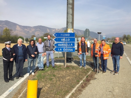 FIANO-ROBASSOMERO - Partiti i lavori per la rotatoria sulla Sp1: la consegna entro tre mesi