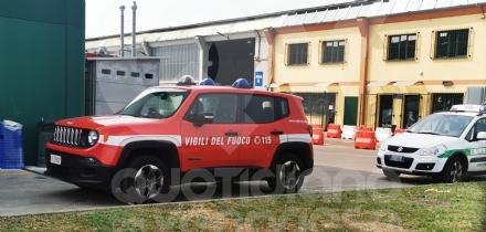 ROBASSOMERO - Infortunio sul lavoro: ustionato un operaio di VENARIA dopo l'esplosione del «ragno» - FOTO