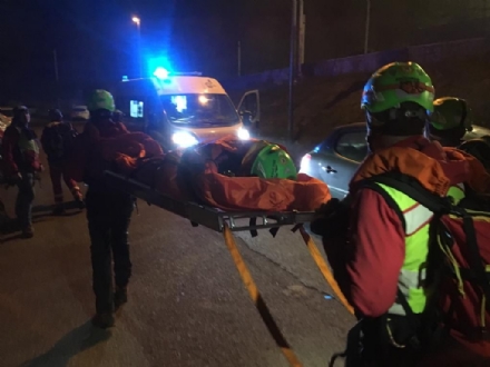 CASELETTE - Escursionista cade scendendo dal Musinè: recuperata dal Soccorso Alpino