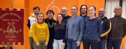 DRUENTO - Nuovo direttivo per il Corpo Musicale Santa Cecilia: confermata Anna Rita Silvestro come presidente
