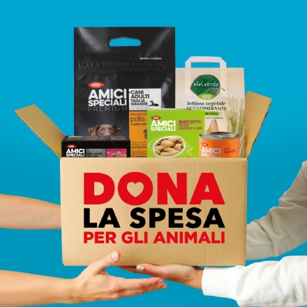BORGARO-COLLEGNO - Domani torna «Dona la Spesa» di Coop per gli animali meno fortunati