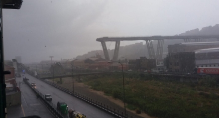 VENARIA - Il segretario del Pd scampato al crollo del ponte Morandi a Genova