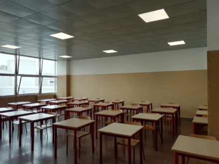 GRUGLIASCO - Nuova aula a gradoni e nuovi spazi al Curie-Vittorini: terminati i lavori - FOTO
