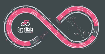 VENARIA - GIRO D'ITALIA: LE MODIFICHE VIARIE E LE INFORMAZIONI UTILI PER VENERDì 25