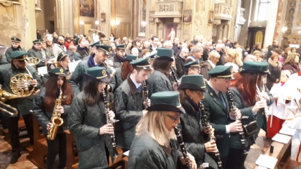 VENARIA - I musici venariesi del Giuseppe Verdi hanno festeggiato Santa Cecilia - FOTO