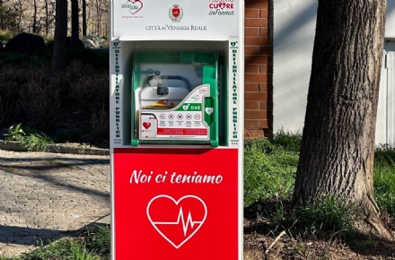 VENARIA - Installati 5 defibrillatori ad Altessano, Rigola, Gallo-Praile, Centro Storico e Salvo d'Acquisto - FOTO
