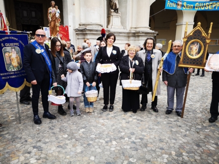 VENARIA - Città in festa per San Giuseppe, protettore delle famiglie, dei papà e degli artigiani