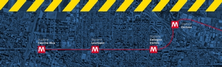 RIVOLI - Lavori per la Metro in corso Francia: disagi da domani, 18 febbraio 2021