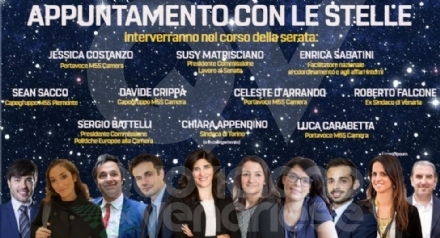 VENARIA ELEZIONI 2020 - Questa sera la conclusione della campagna elettorale del Movimento