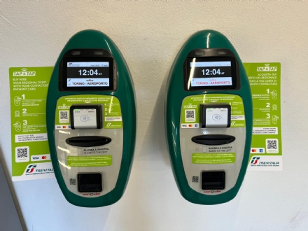 LINEA FERROVIARIA TORINO-CASELLE: Entra in funzione il «Tap&Tap» per acquistare rapidamente i biglietti