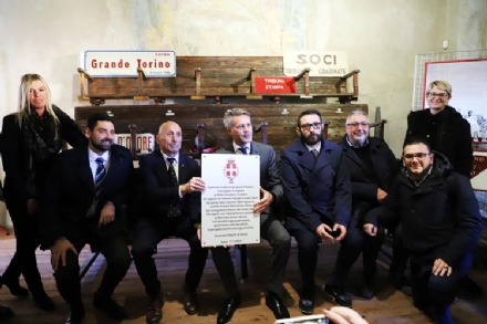 GRUGLIASCO - Al Museo del Grande Torino arrivato in visita il principe Emanuele Filiberto di Savoia - FOTO