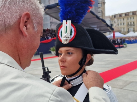 VENARIA - In Reggia la cerimonia di giuramento degli Allievi Carabinieri