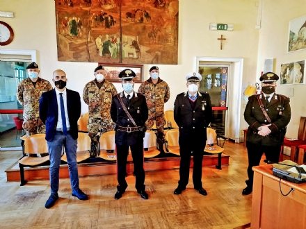 VENARIA - «Natale Sicuro»: presidi delle forze dell'ordine e del Sovrano Militare Ordine di Malta