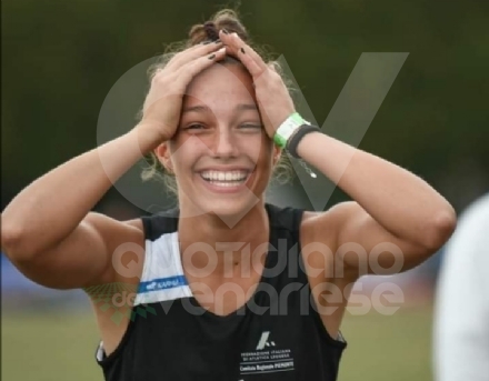 VENARIA - Alice Gaggini, vanto sportivo della Reale: campionessa nazionale di salto in lungo