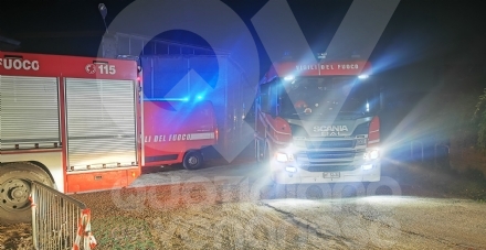 INCENDIO A VENARIA - Fiamme all'interno di una azienda di via Zulian
