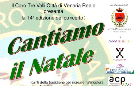 VENARIA - Positività nel Coro Tre Valli: annullati «Cantiamo il Natale» e il «Concerto degli Auguri»