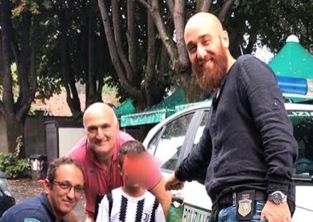 VENARIA - Padre colto da malore allo Stadium: bimbo di 5 anni passa il pomeriggio con i civich della Reale
