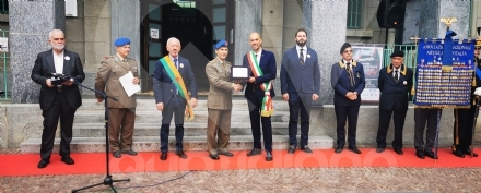 VENARIA - Cittadinanza onoraria all'Aves Toro: conferimento durante la Festa dell’Arma d’Artiglieria - FOTO