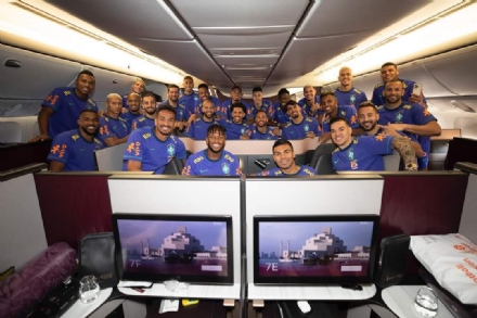 CASELLE - Il Brasile è partito per il Qatar: obiettivo vincere i Mondiali - FOTO