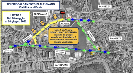ALPIGNANO - Accordo Comune-Edison per il teleriscaldamento: primo lotto in via Venaria