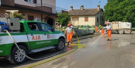 ALLUVIONE - Terminata la missione del Piemonte in Romagna