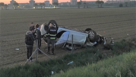 INCIDENTE IN TANGENZIALE - 23enne di Rivoli grave al Cto dopo lo schianto a Stupinigi
