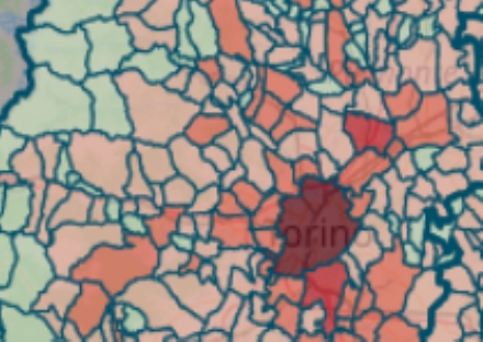 VIRUS - I POSITIVI NEI COMUNI: Continua il calo. Venaria 29, Rivoli 97, Druento 12, Collegno 43