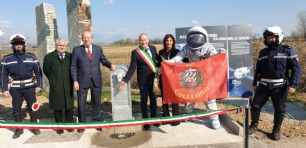 COLLEGNO - Inaugurata la Fontana dello Spazio nel Parco della Dora