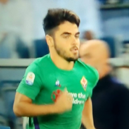 VENARIA - Debutto in Serie A per il giovane Riccardo Sottil durante Sampdoria-Fiorentina